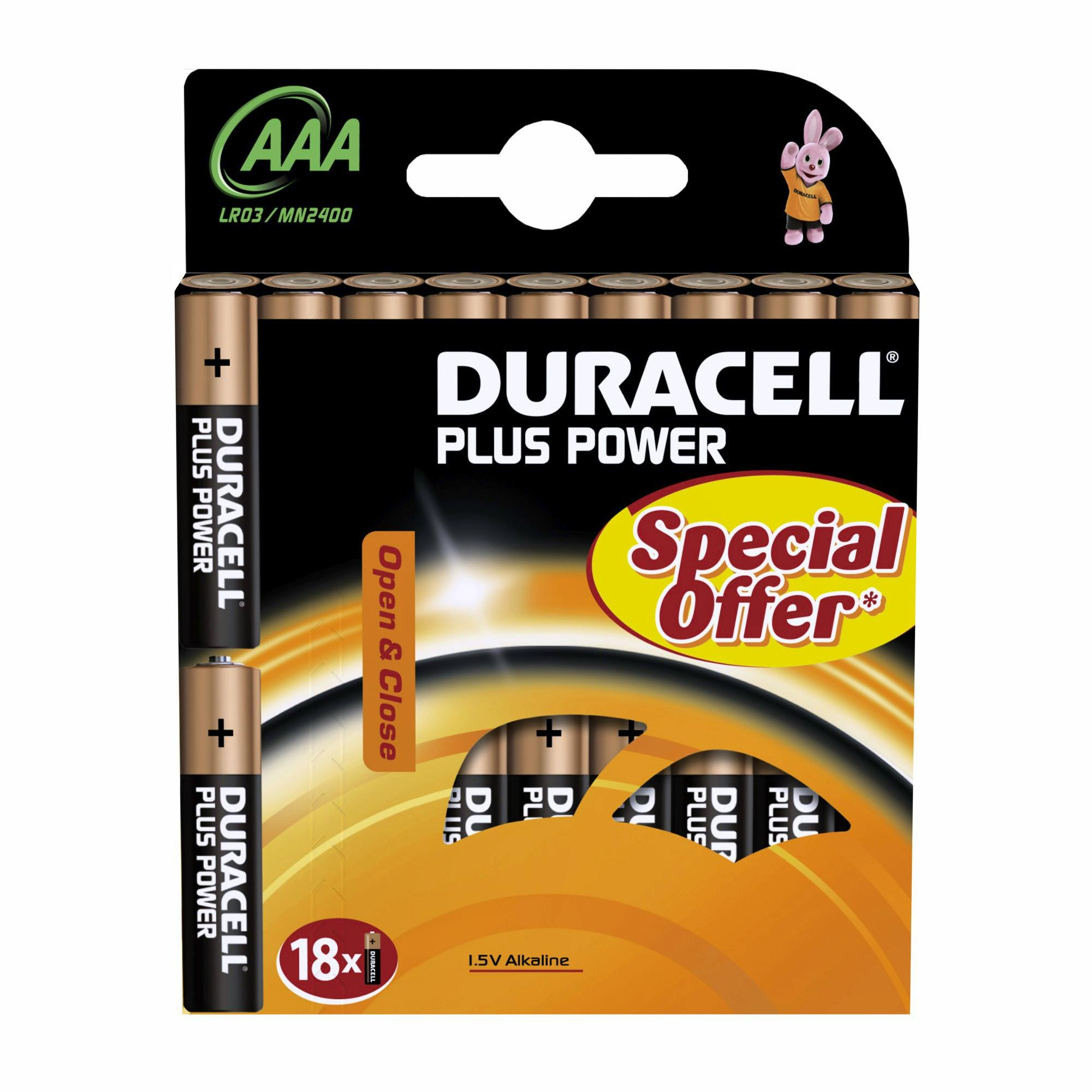 Duracell AAA Plus Power 18 S 9 99 EUR Luxplus Nl