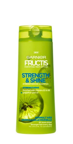 Garnier Fructis Shampoo Strength Shine Normal Hair 400 Ml 39 95 Kr