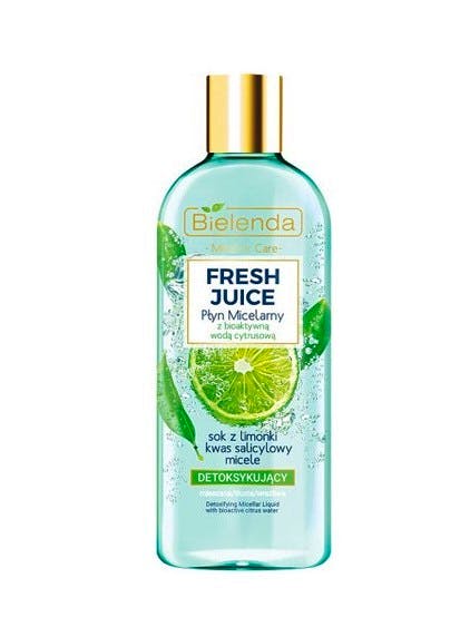 Bielenda Fresh Juice Detoxifying Micellar Liquid Lime 500 Ml 26 95 Kr