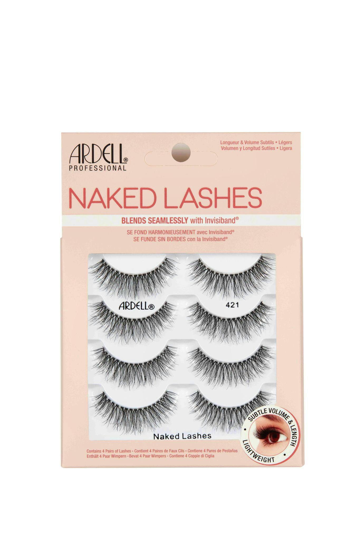 Ardell 421 Naked Lashes Multipack 4 Paar 11 99 EUR Luxplus Nl