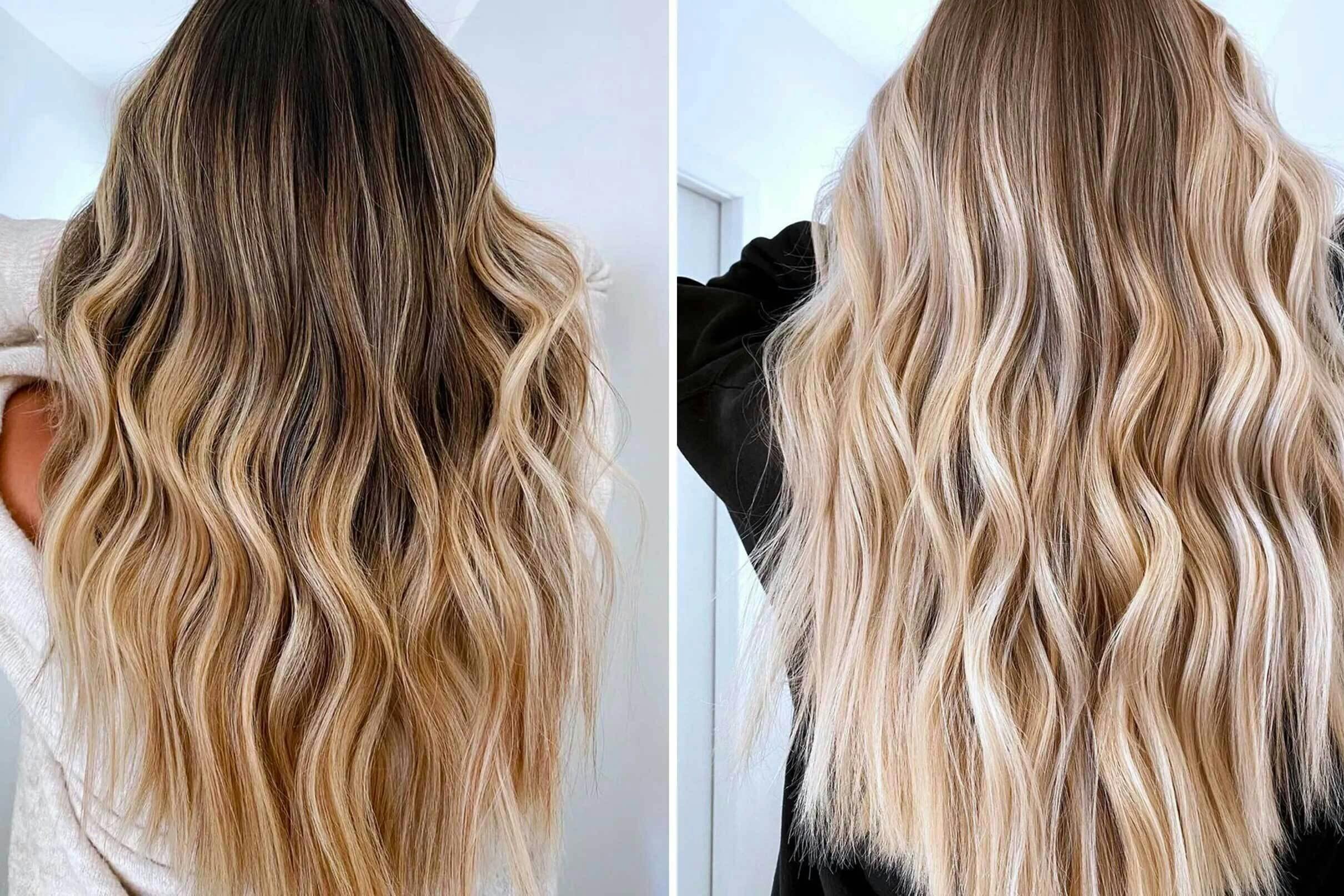 6. "Blonde Reverse Fire Hair: Before and After Transformations" - wide 1
