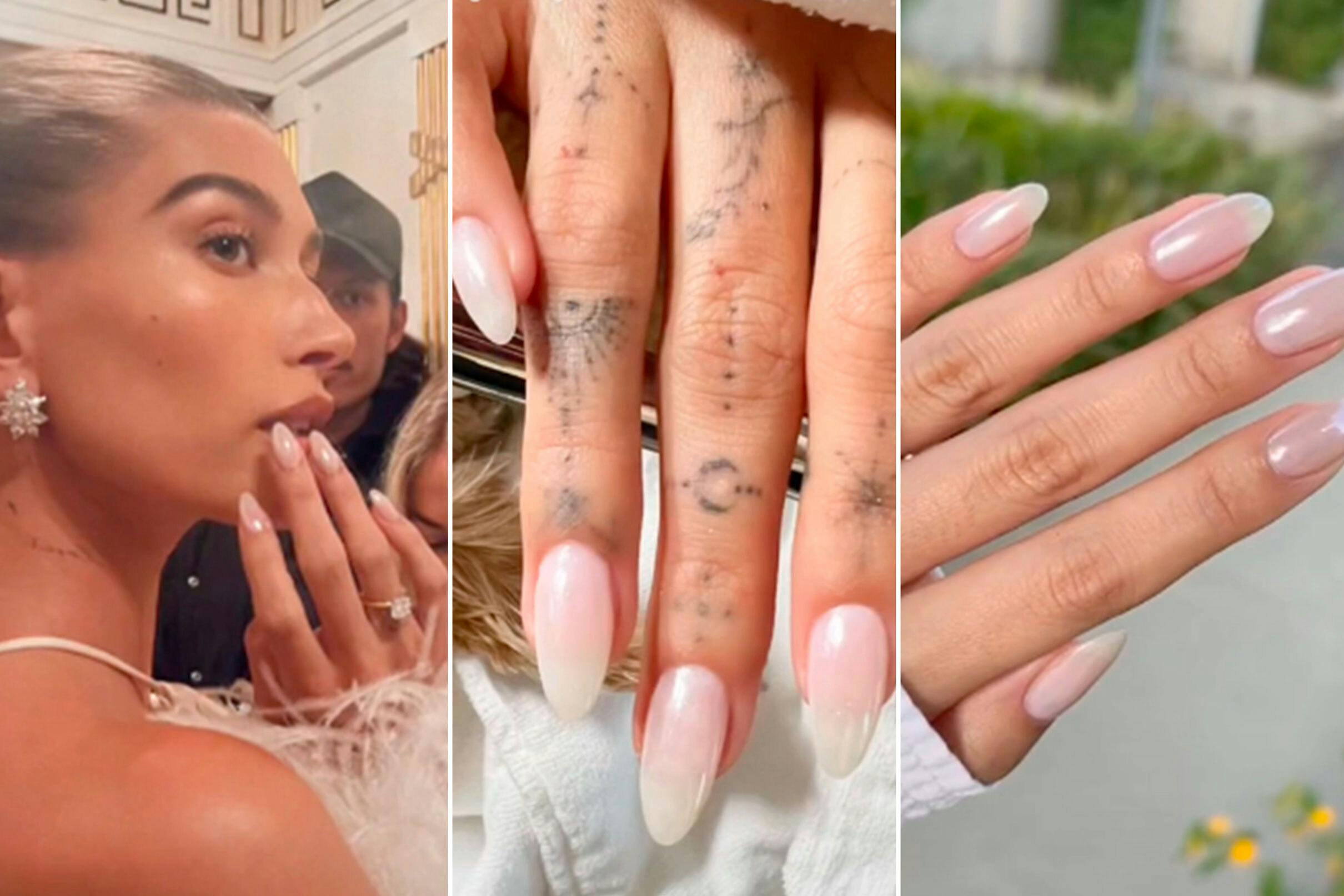 Hailey Bieber's Bold Red Nails at the 2020 Grammy Awards - wide 7