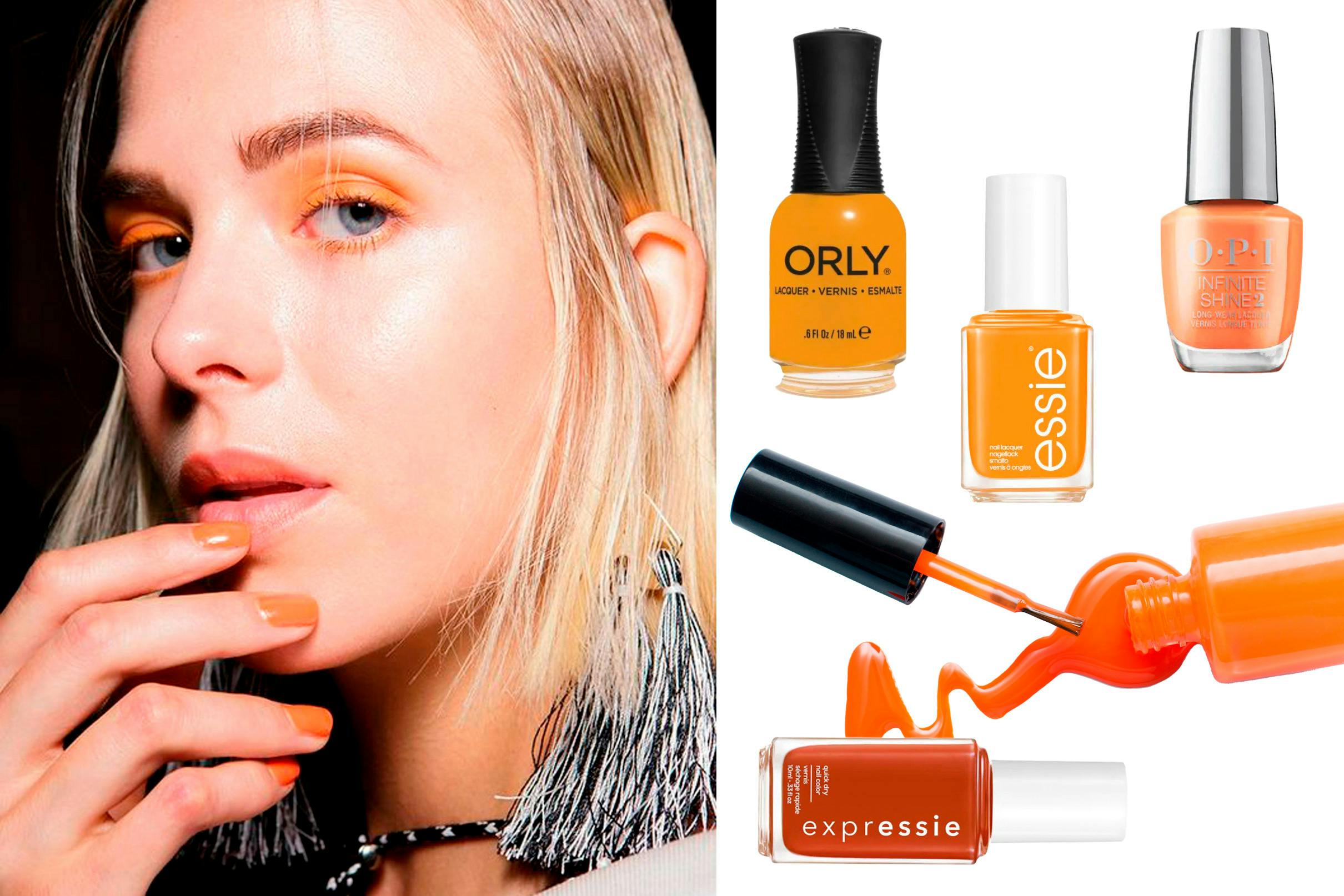 Orange neglelak: Farverig elegance til dine negle