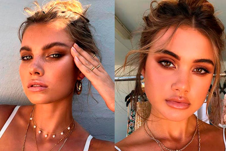 Latte makeup: Så återskapar du den virala sminkningen