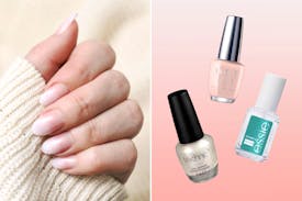 Get the look - Hailey Bieber Glazed Donut Nails 🍩