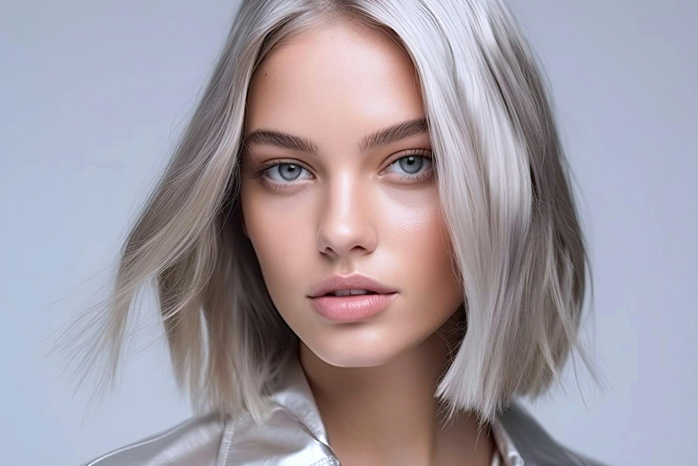 Silver hårfarve - guide til den perfekte hårfarve