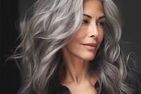 Grijze haarkleur - gids voor de perfecte haarkleur