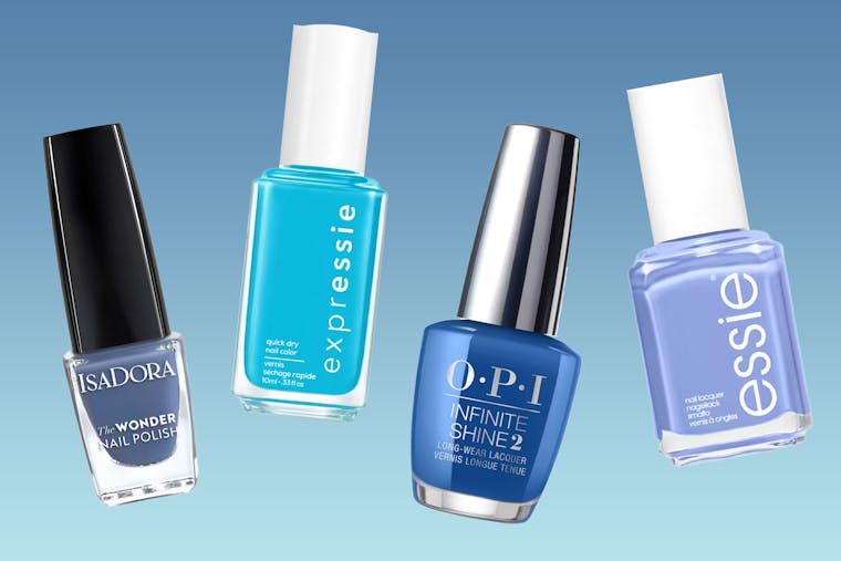 Blå nagellack: En färgpalett inspirerad av naturen