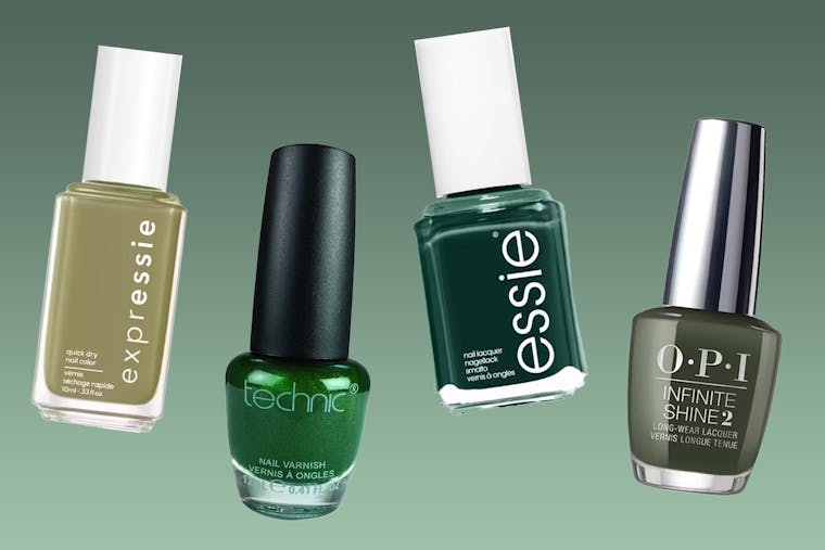 Groene nagellak: een opvallend statement