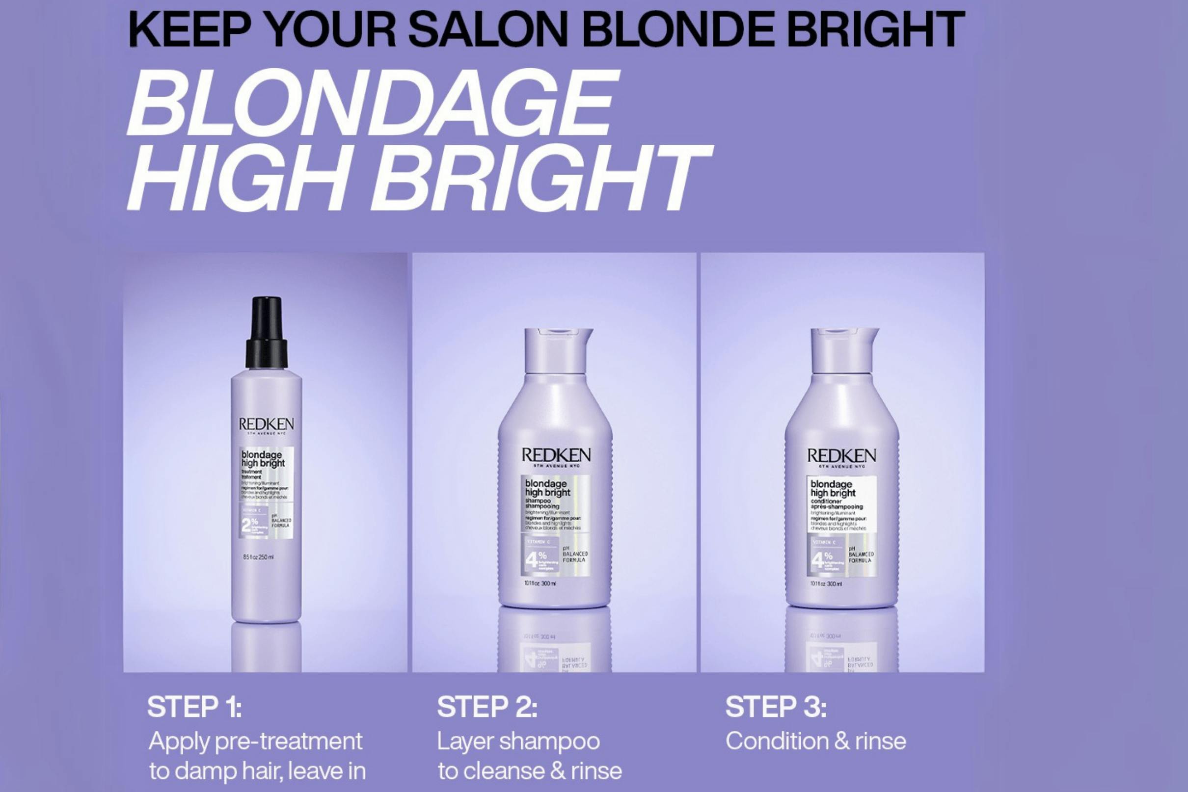 Redken Blondage High Bright: Det perfekta sortimentet för upplyst hår