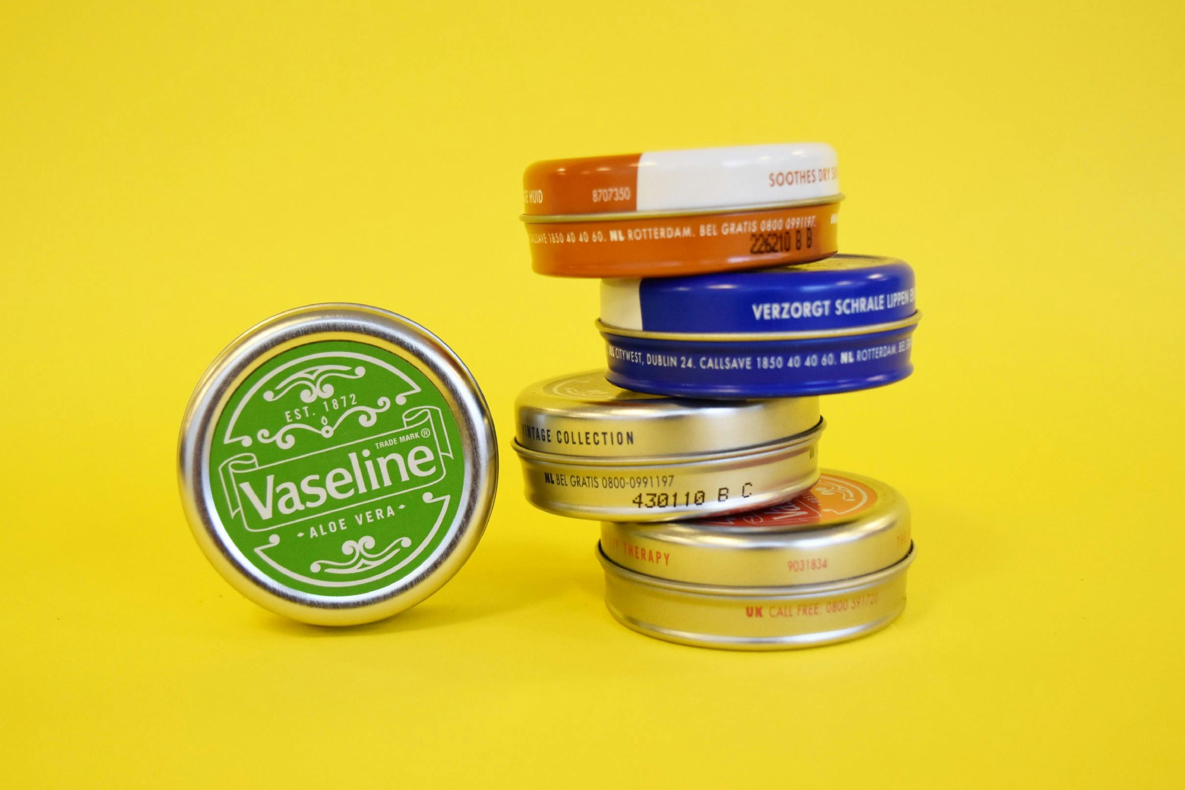 vaselin, vaseline, klöver vaselin, Vaseline Lip Therapy, Vaseline Petroleum
