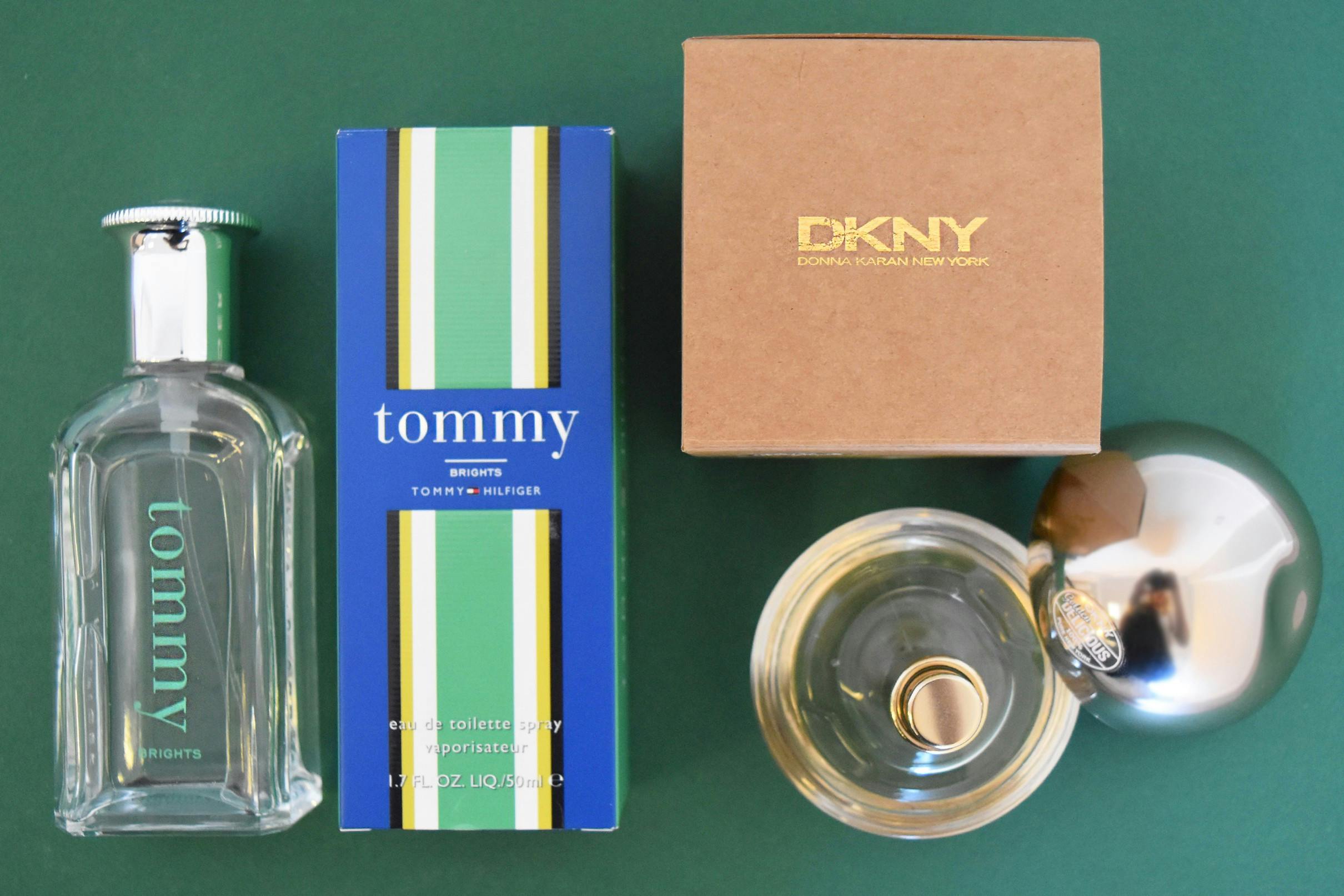 Billiga parfymer Luxplus Tommy Brights Tommy Hilfiger och DKNY Golden Delicious