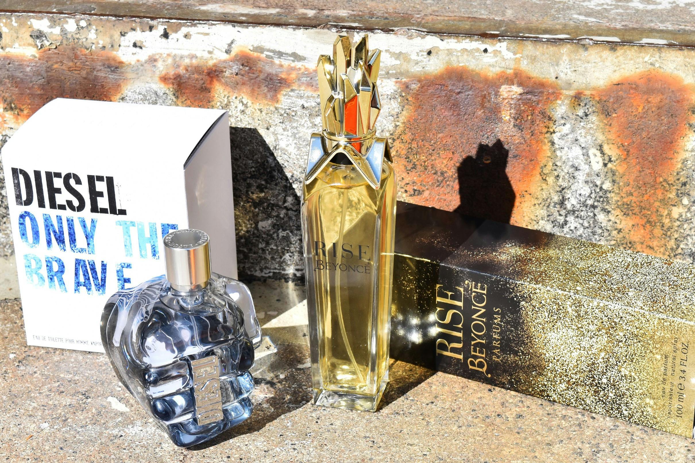 Beyonce Rise EdP och Diesel Only the Brave EdT