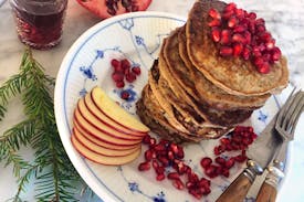 Opskrift på sunde quinoapandekager med julekrydderi