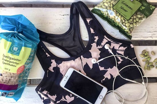 kostplan til vægttab - dagen med fokus på energi og træning