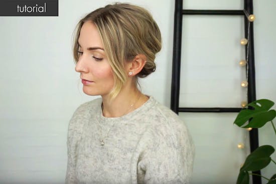 Nem og fin håropsætning - til skulderlangt hår