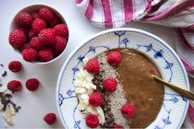 Opskrift på Avocado Chocolate smoothie bowl