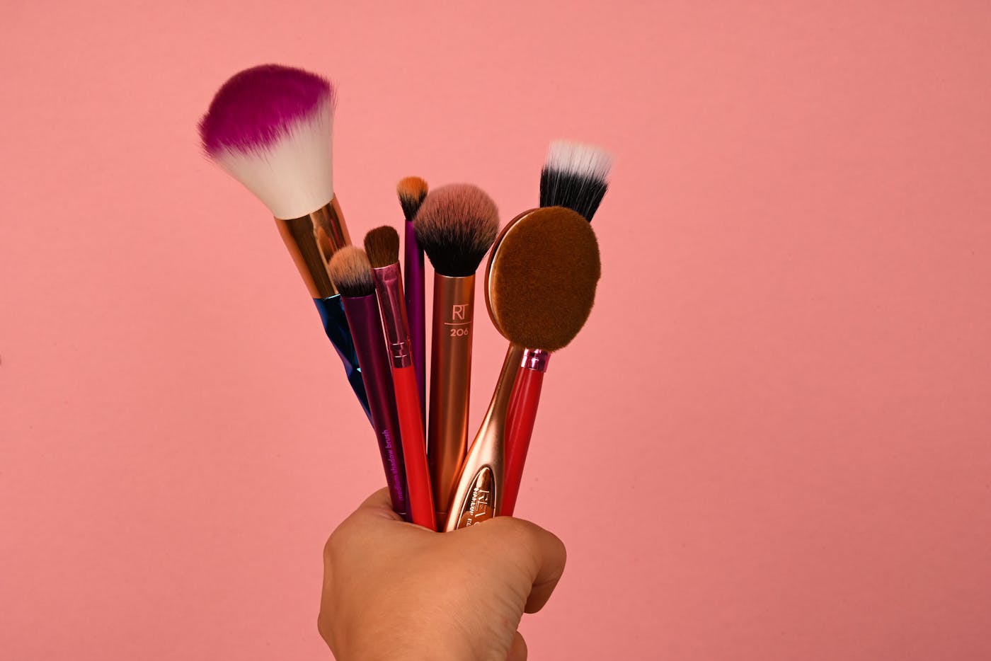 Tutorial Sådan du makeupbørster