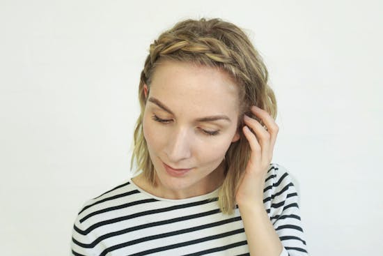 Pictorial: Flettet hårbånd