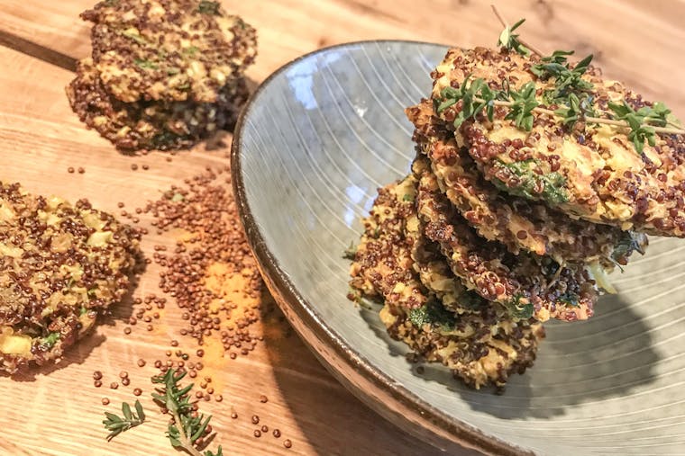 Opskrift: Quinoafrikadeller