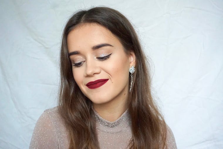 Glimmer makeup til festlige lejligheder