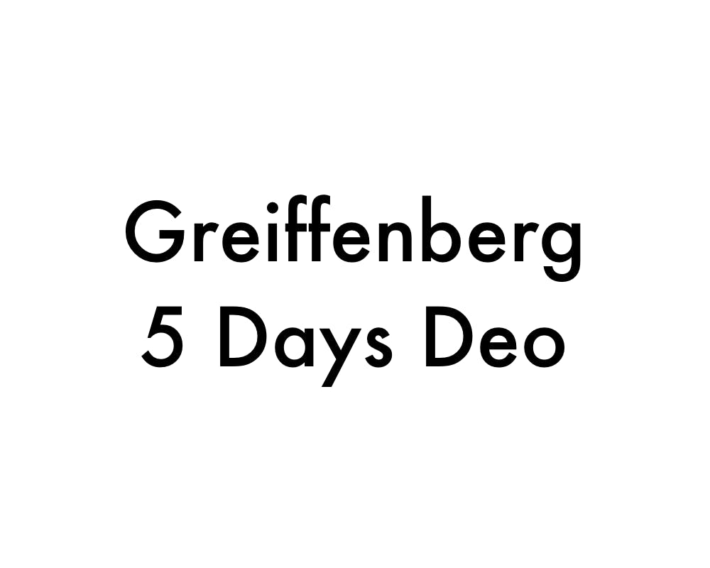 Greiffenberg 5 Days Deo