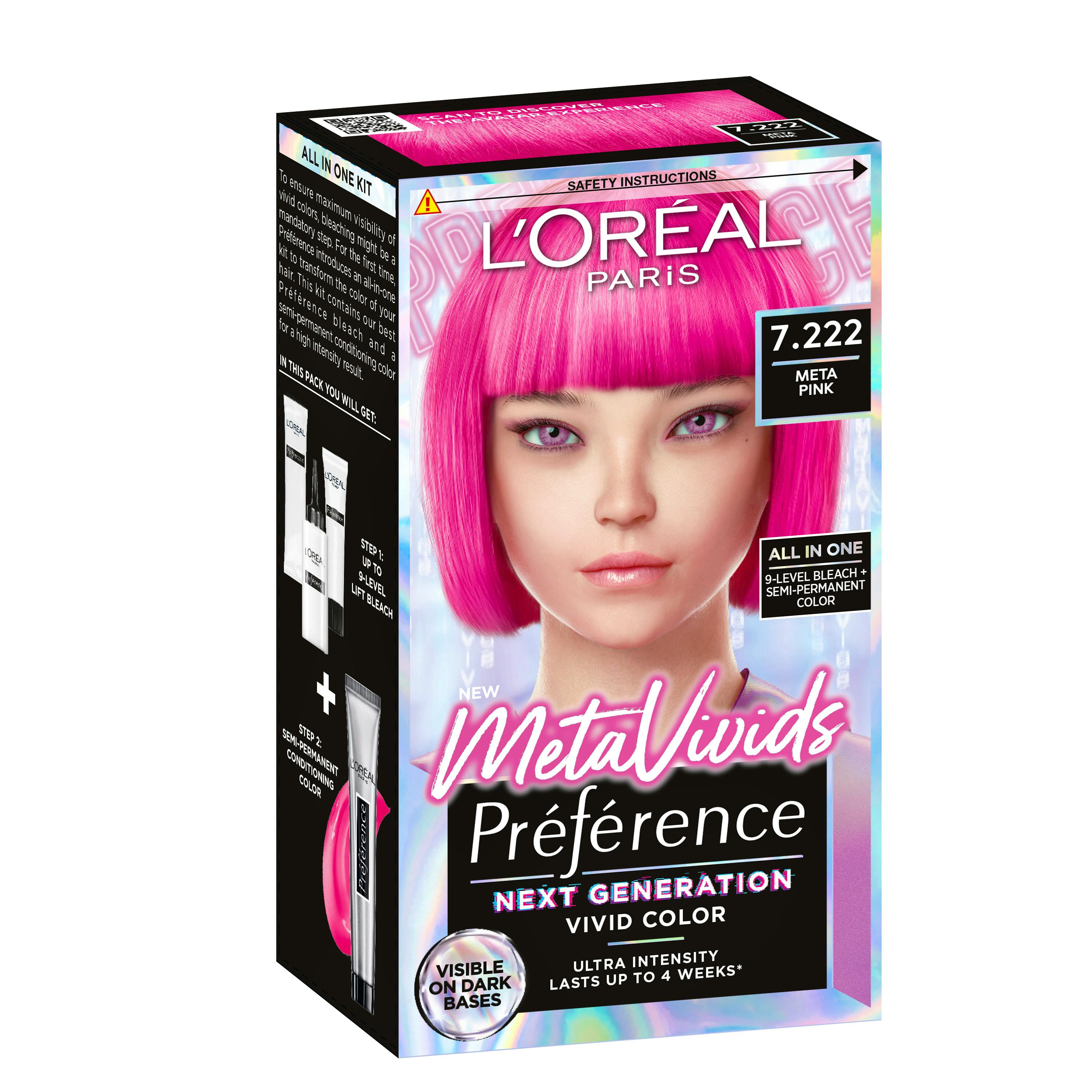 Loreal hair dye deals pink