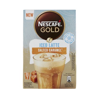Nescafe Gold Iced Latte Salted Caramel 101,5 g