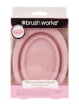 brushworks Silicone Makeup Brush Cleaning Bowl 1 pcs