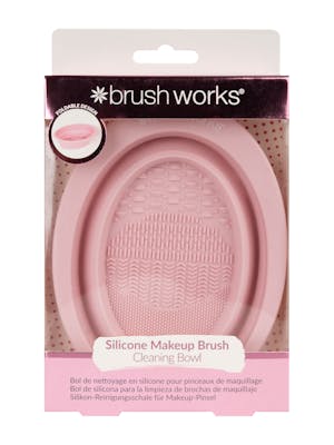 brushworks Silicone Makeup Brush Cleaning Bowl 1 stk