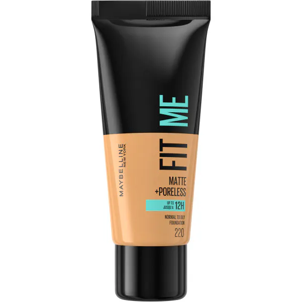 Maybelline Fit Me Matte & Poreless Foundation 220 Natural Beige 30 ml