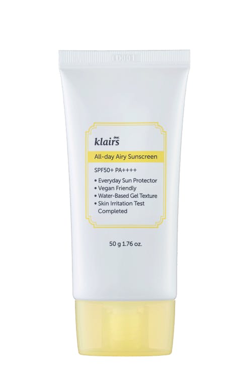 Klairs All-Day Airy Sunscreen SPF50+ PA++++ 50 ml