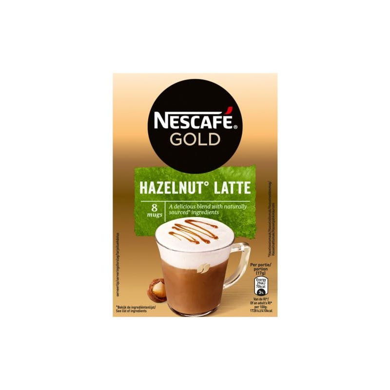 Nescafe Hazelnut Latte 136 g