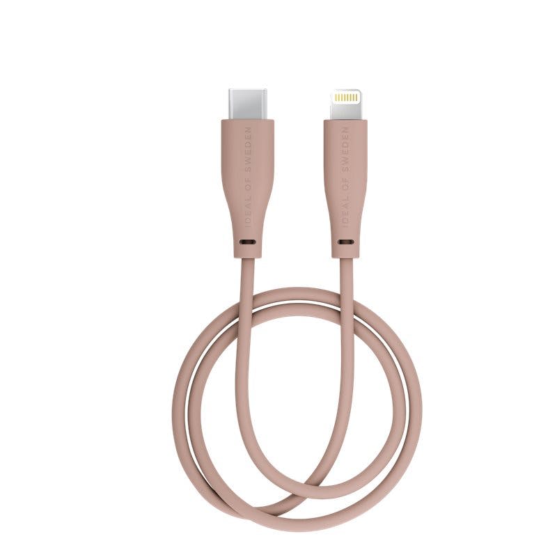 iDeal Of Sweden Charging Cable Usb C-Lightning 1M Blush Pink 1 kpl