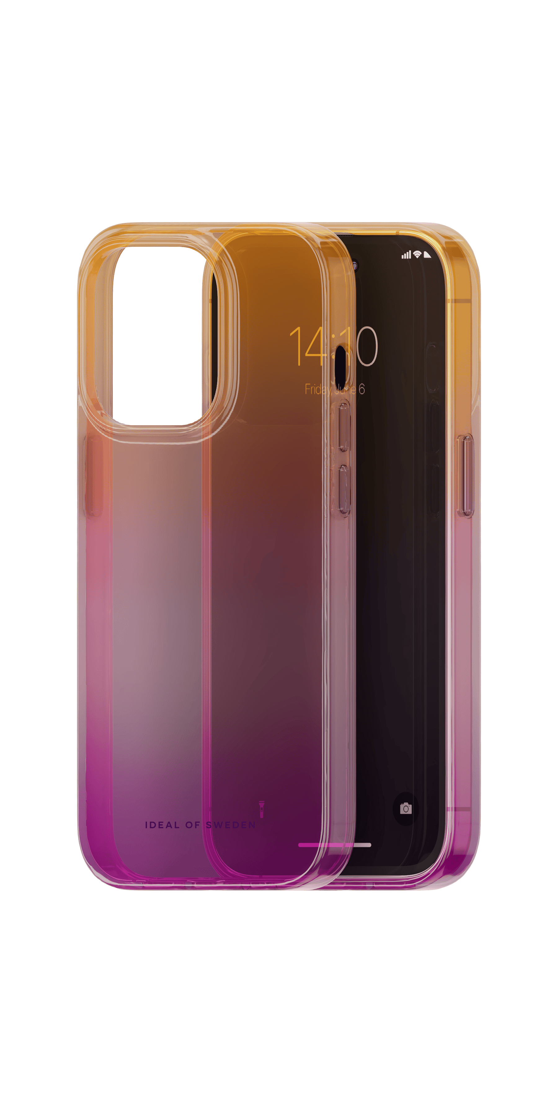 iDeal Of Sweden Clear Case iPhone 14 Pro Vibrant Ombre 1 st