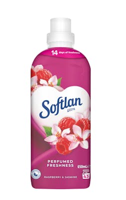 Softlan Fabric Softener Red Fruits &amp; Jasmine 650 ml