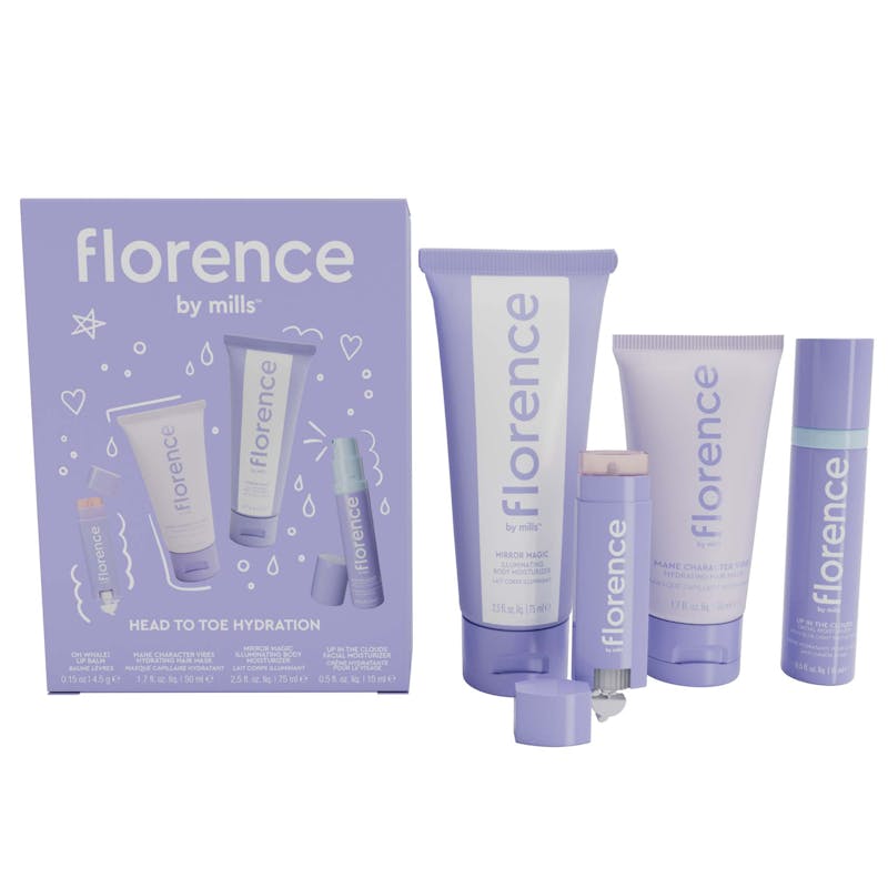 Florence by Mills Head To Toe Hydration Kit 4 g + 50 ml + 75 ml + 15 ml