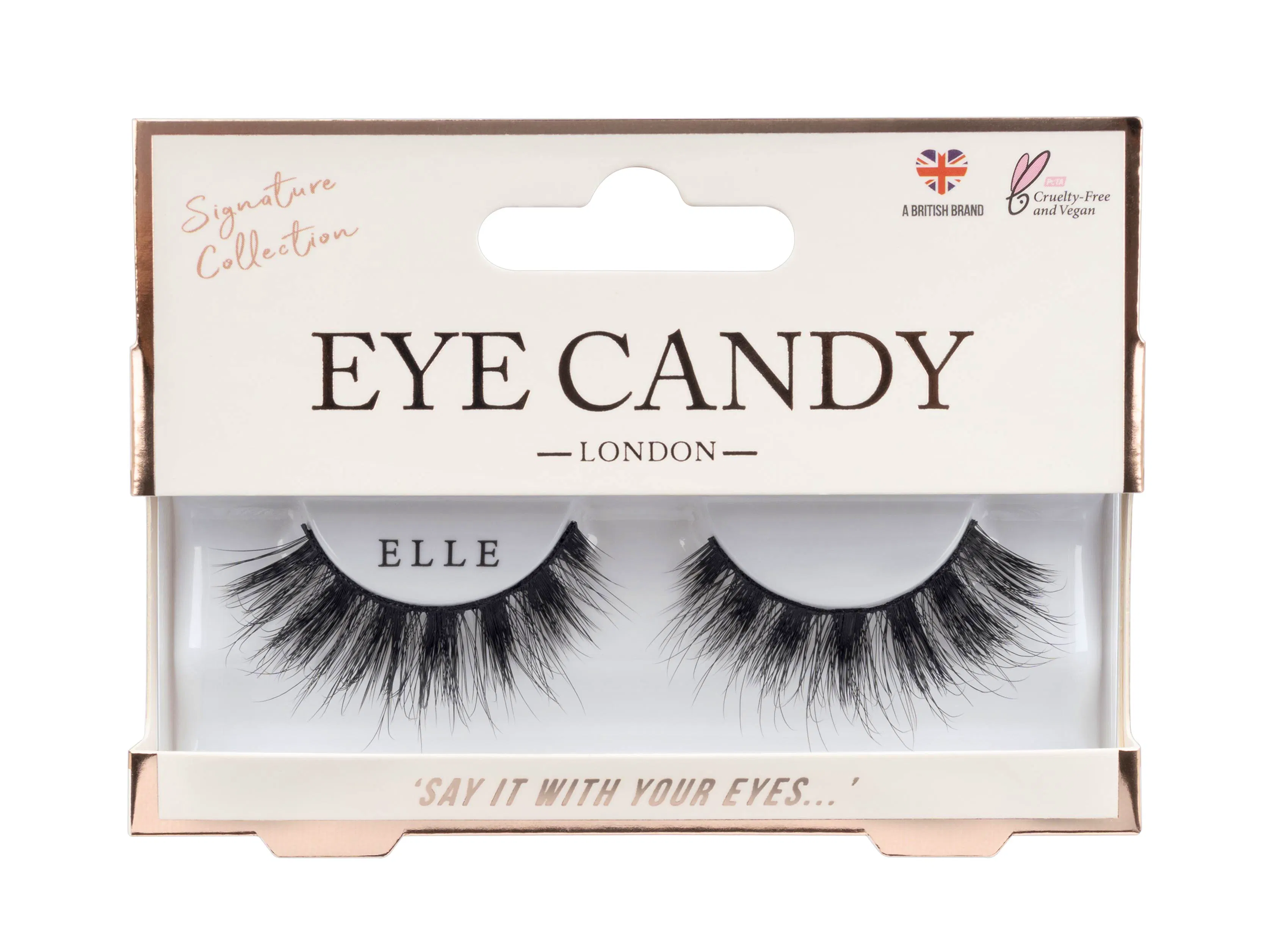 Eye Candy Signature Collection False Eyelashes Elle 1 pair