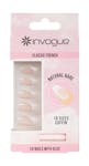 Invogue Classic French Coffin Nails Natural Bare 24 kpl