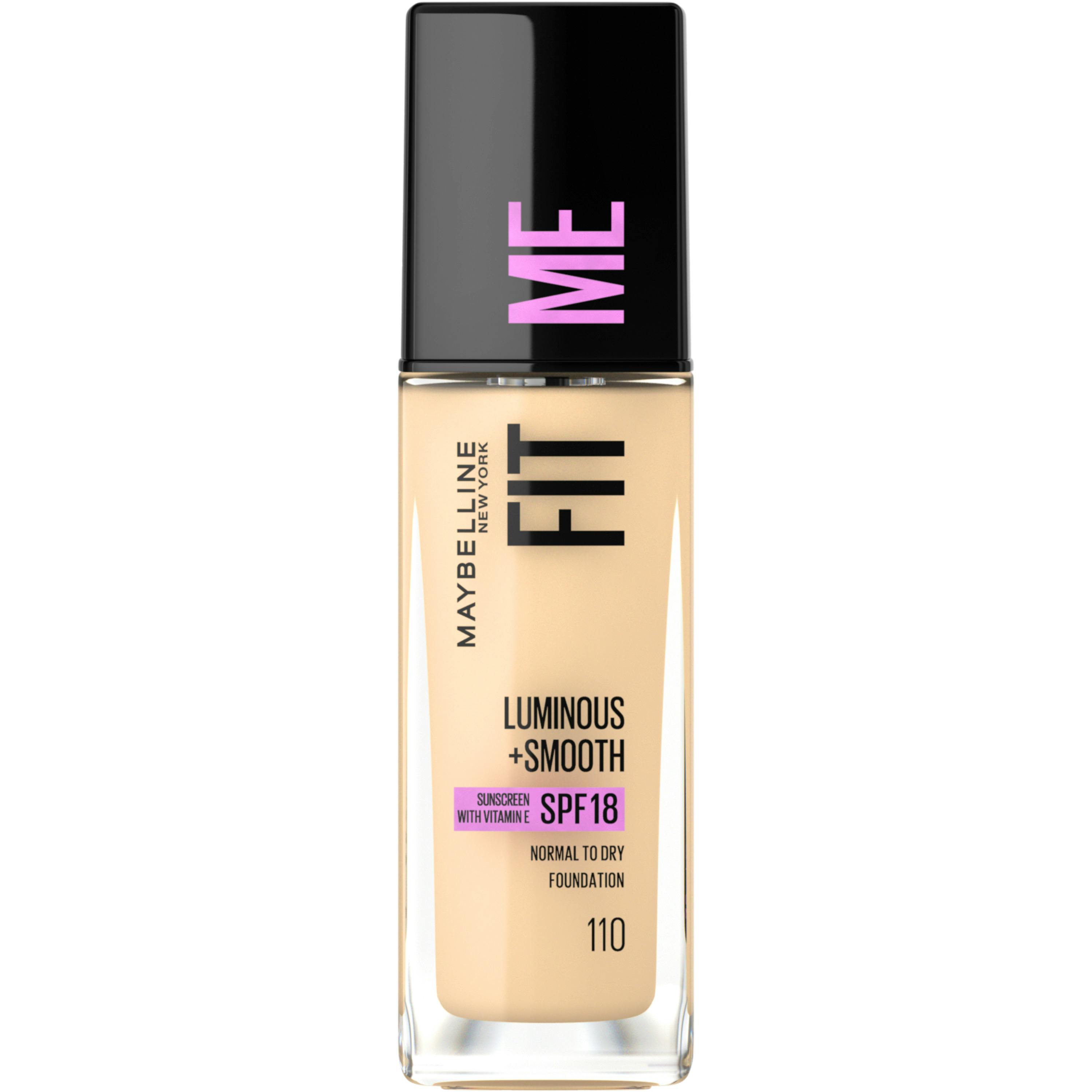 Maybelline Fit Me Luminous & Smooth Foundation 110 Porcelain 30 ml