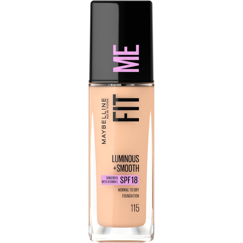 Maybelline Fit Me Luminous &amp; Smooth Foundation 115 Ivory 30 ml