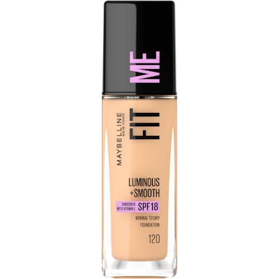 Maybelline Fit Me Luminous &amp; Smooth Foundation 120 Classic Ivory 30 ml