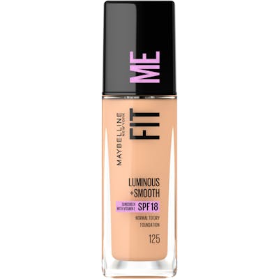 Maybelline Fit Me Luminous &amp; Smooth Foundation 125 Nude 30 ml