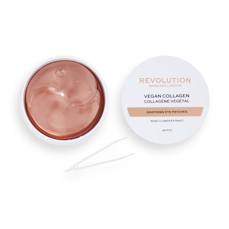 Revolution Skincare Rose Gold Vegan Collagen Soothing Eye Patces 60 kpl