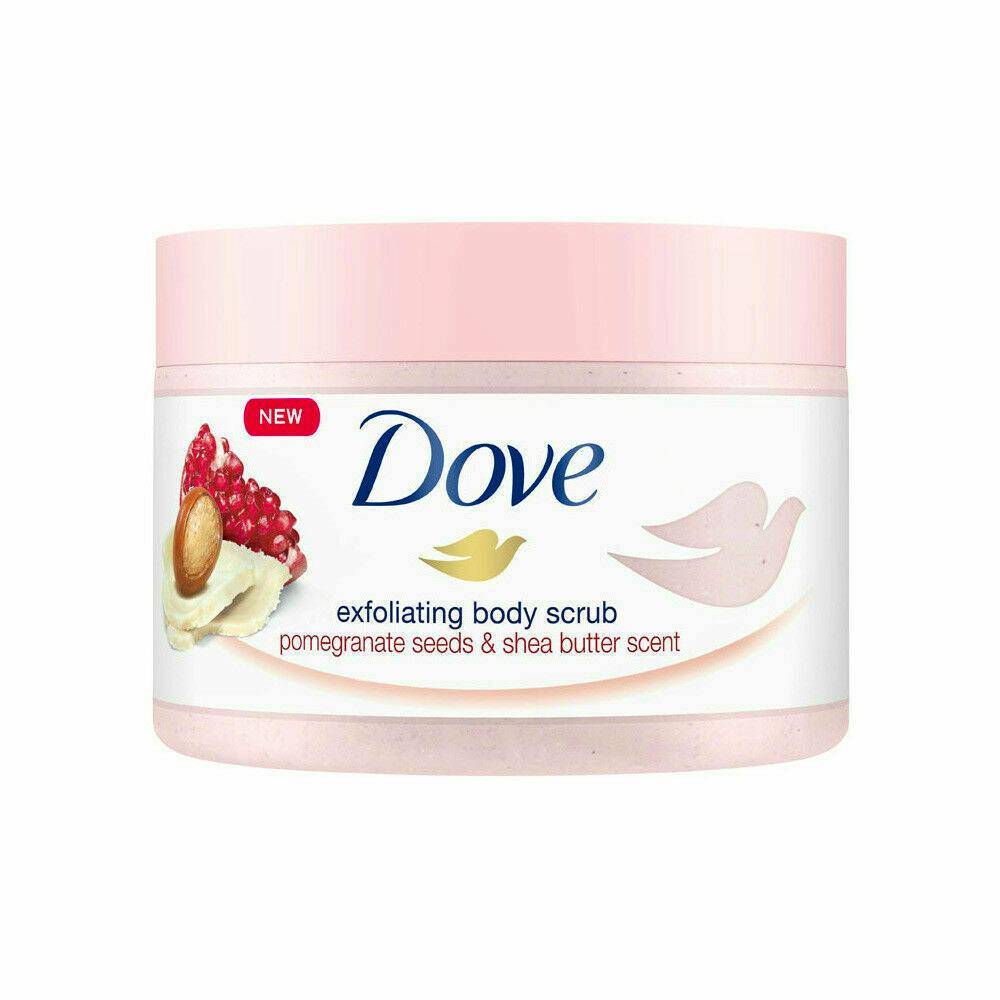 Dove Body Scrub Pomegranate & Shea Butter 225 ml 84.95 kr + Fri Frakt