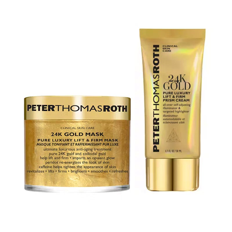 Peter Thomas Roth 24k Gold Pure Luxury Lift & Firm Prism Cream & Mask 2 x 50 ml