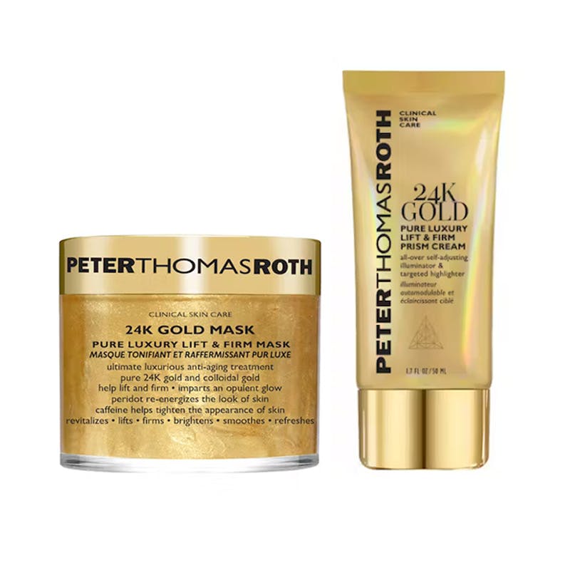 Peter Thomas Roth 24k Gold Pure Luxury Lift &amp; Firm Prism Cream &amp; Mask 2 x 50 ml