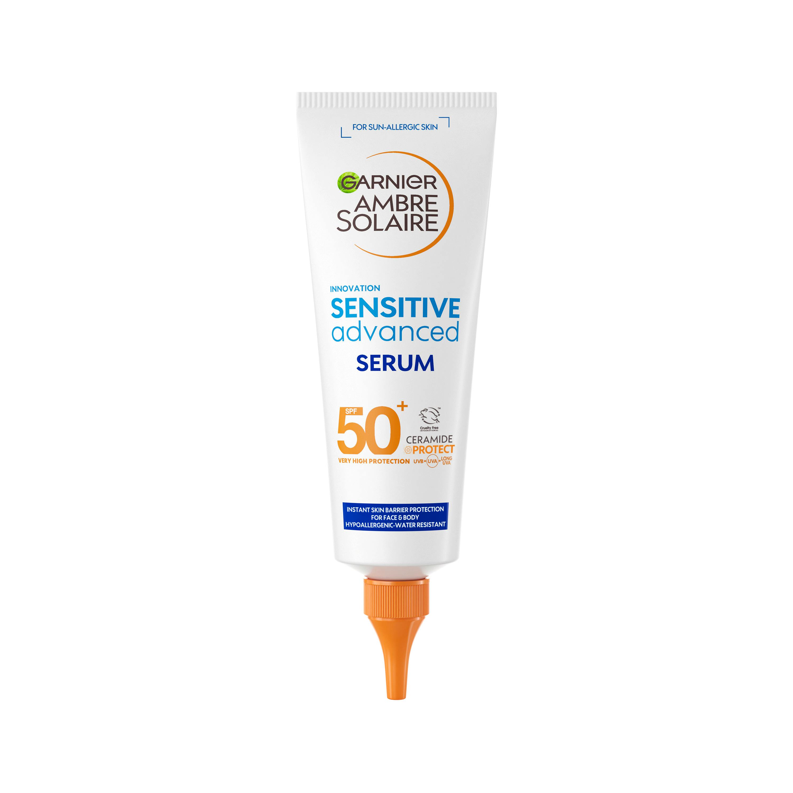 Garnier Ambre Solaire Sensitive Advanced Body Serum SPF50+ 125 ml