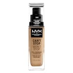 NYX Can&#039;t Stop Won&#039;t Stop Full Coverage Foundation Beige 30 ml