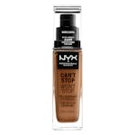 NYX Can&#039;t Stop Won&#039;t Stop Foundation Warm Caramel 30 ml